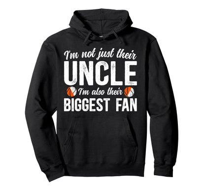 Their Biggest Fan Baseball Basketball Hoodie - Minimalist Print Men Women - T-Shirt, Sweatshirt, Hoodie