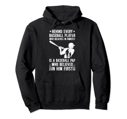 Baseball Pap Who Believed Pap Baseball Hoodie - Novelty Apparel Unisex - T-Shirt, Sweatshirt, Hoodie