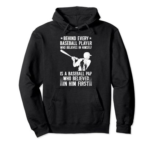 Baseball Pap Who Believed Pap Baseball Hoodie - Novelty Apparel Unisex - T-Shirt, Sweatshirt, Hoodie