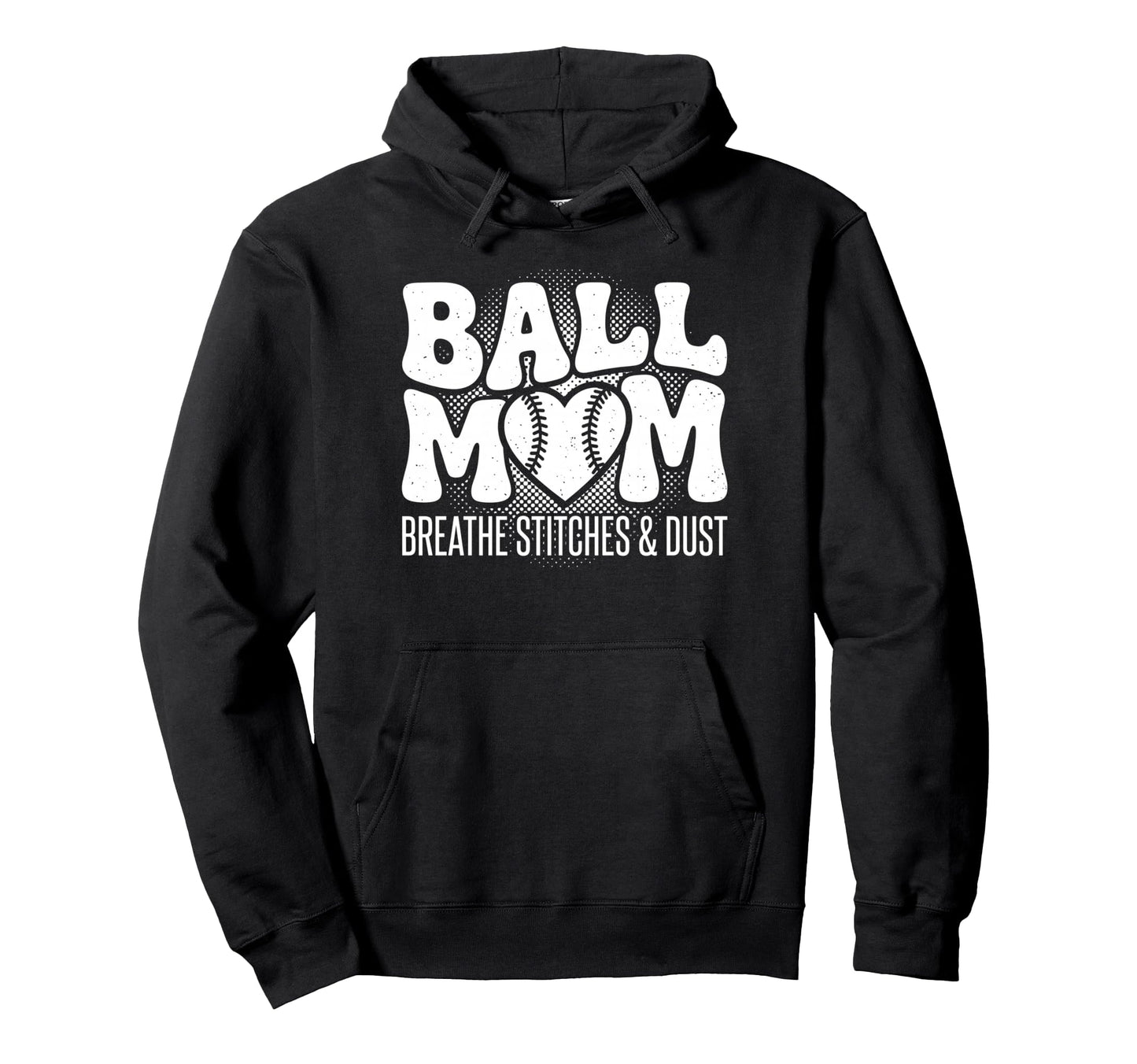 Baseball Mom Gameday Travel Bleed Hoodie - Custom Art Print for Adults - T-Shirt, Sweatshirt, Hoodie
