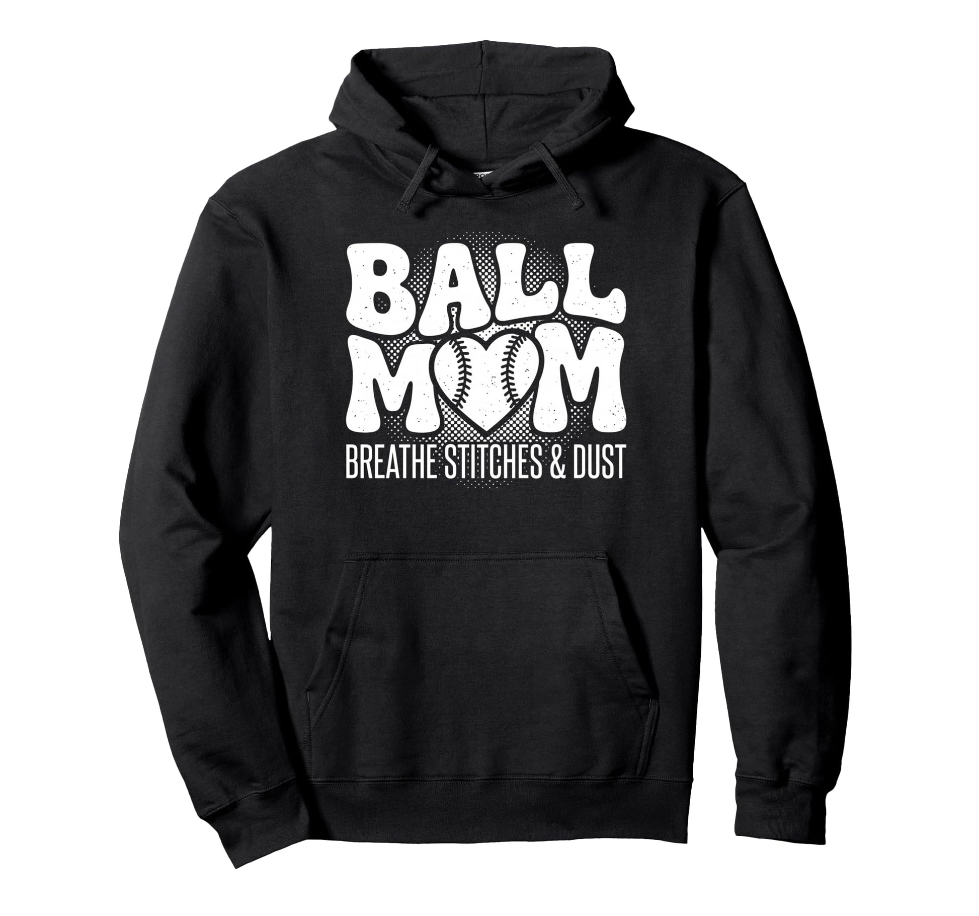 Baseball Mom Gameday Travel Bleed Hoodie - Custom Art Print for Adults - T-Shirt, Sweatshirt, Hoodie