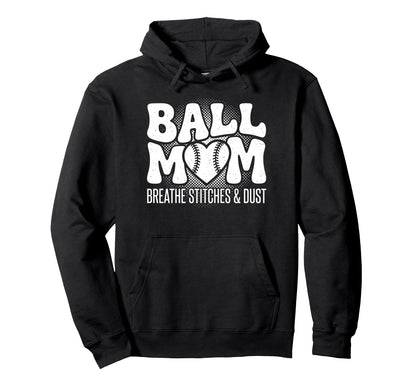 Baseball Mom Gameday Travel Bleed Hoodie - Custom Art Print for Adults - T-Shirt, Sweatshirt, Hoodie