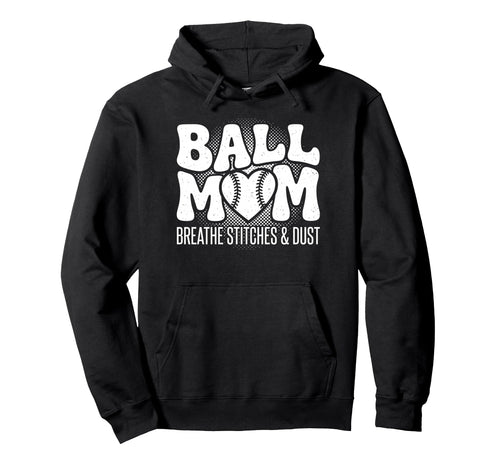 Baseball Mom Gameday Travel Bleed Hoodie - Custom Art Print for Adults - T-Shirt, Sweatshirt, Hoodie