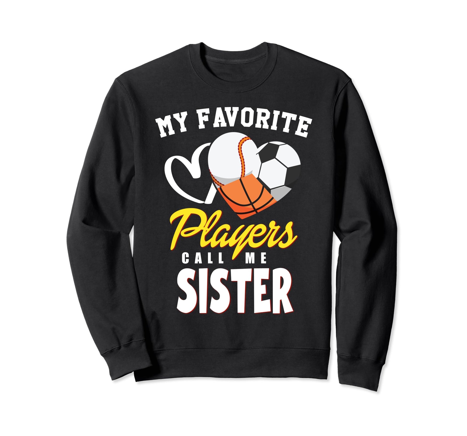 My Favorite Players Baseball Soccer Sweatshirt - Aesthetic Graphic Unisex - T-Shirt, Sweatshirt, Hoodie