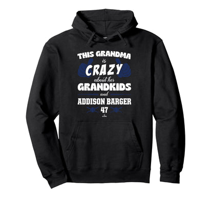 Grandma Crazy Addison Barger Toronto Hoodie - Graphic Print Unisex - T-Shirt, Sweatshirt, Hoodie