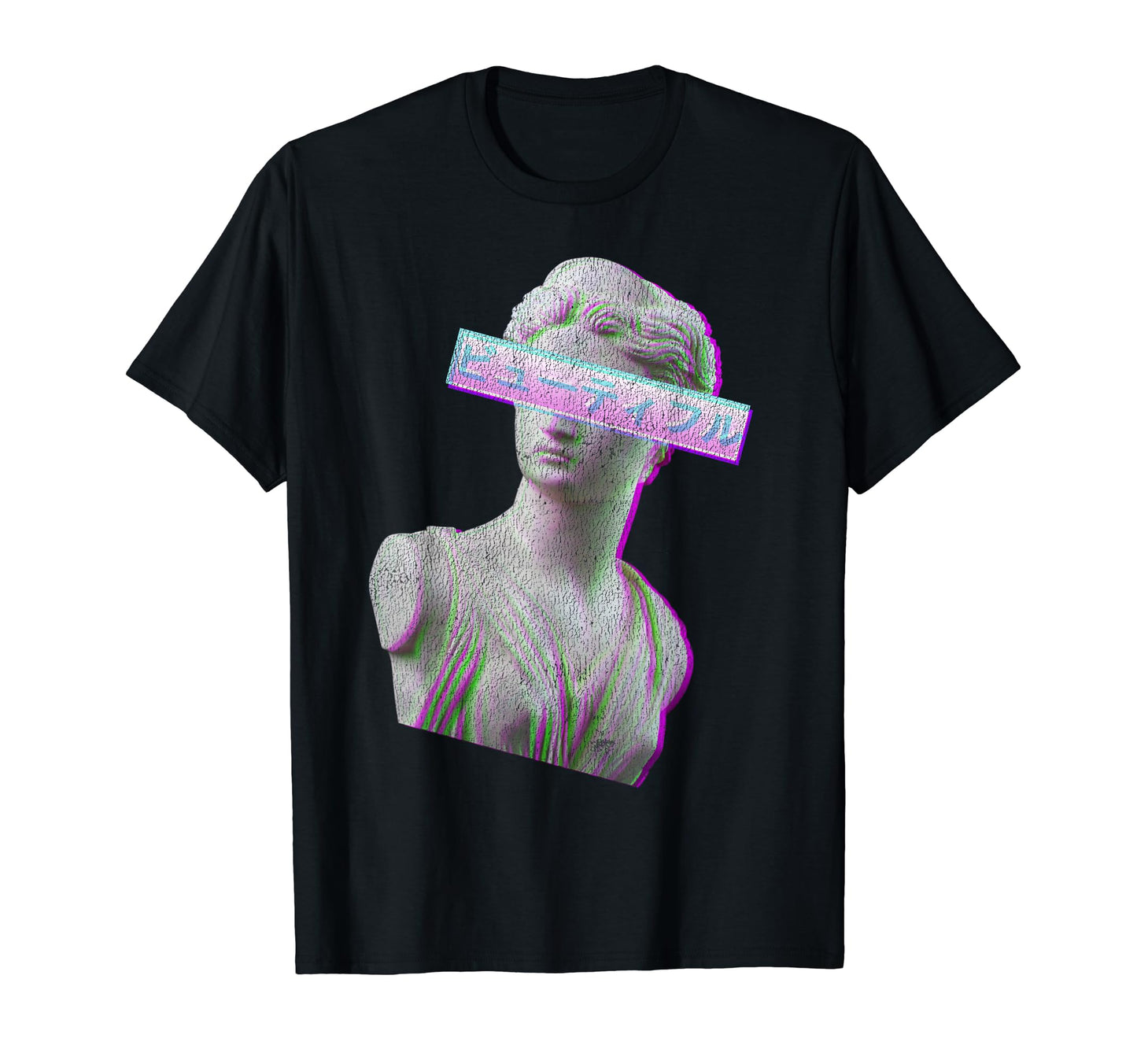 90S Statue Japanese Otaku Grunge T-Shirt - Streetwear Style Men Women - T-Shirt, Sweatshirt, Hoodie