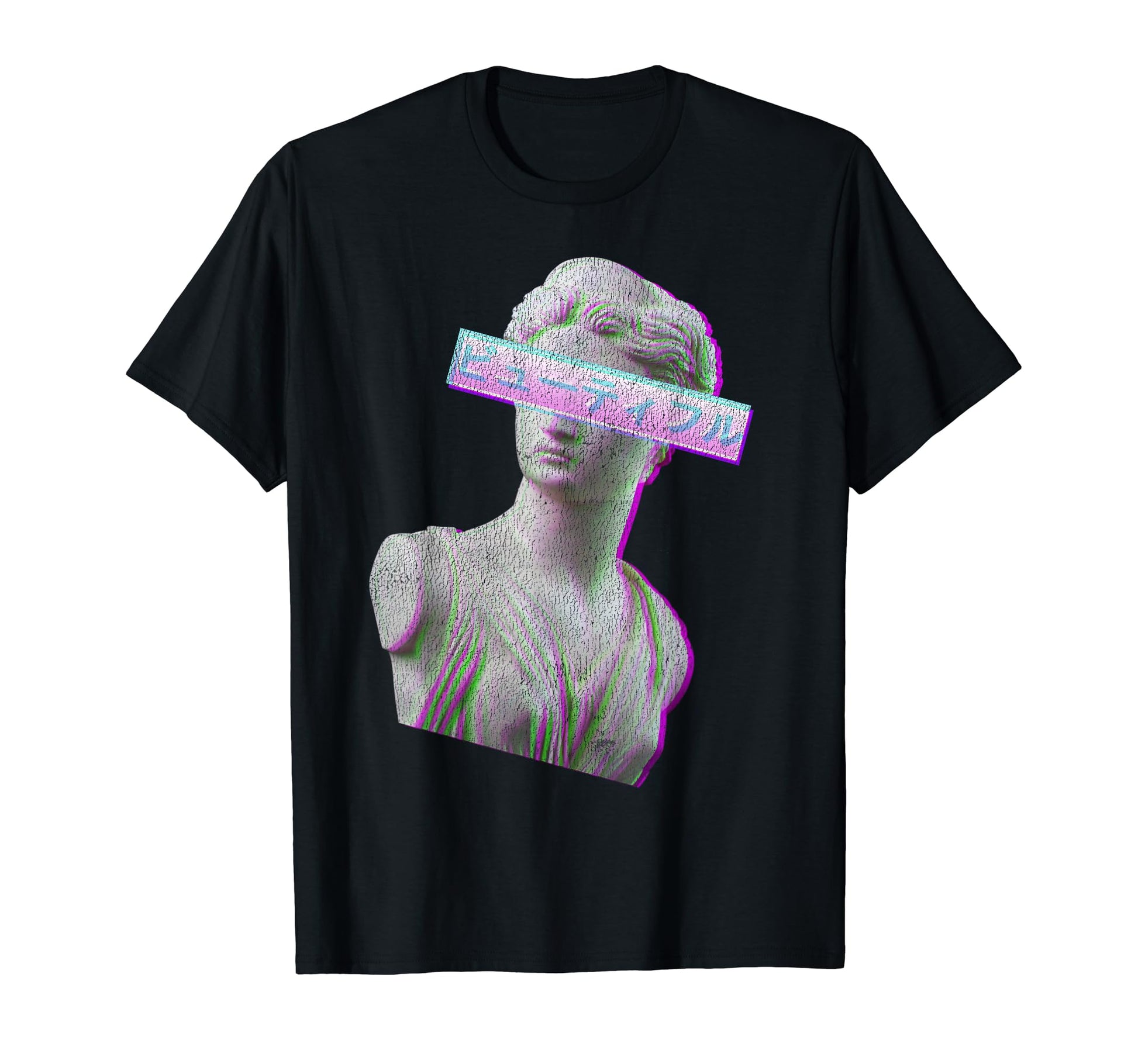 90S Statue Japanese Otaku Grunge T-Shirt - Streetwear Style Men Women - T-Shirt, Sweatshirt, Hoodie