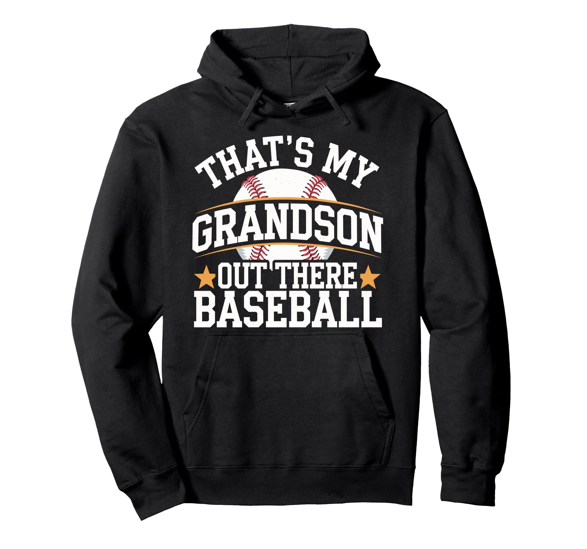 Thats My Grandson Out Baseball Grandma Hoodie - Streetwear Style Unisex - T-Shirt, Sweatshirt, Hoodie