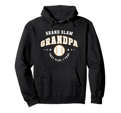 Funny Baseball Grandpa Hoodie - Aesthetic Graphic Unisex - T-Shirt, Sweatshirt, Hoodie