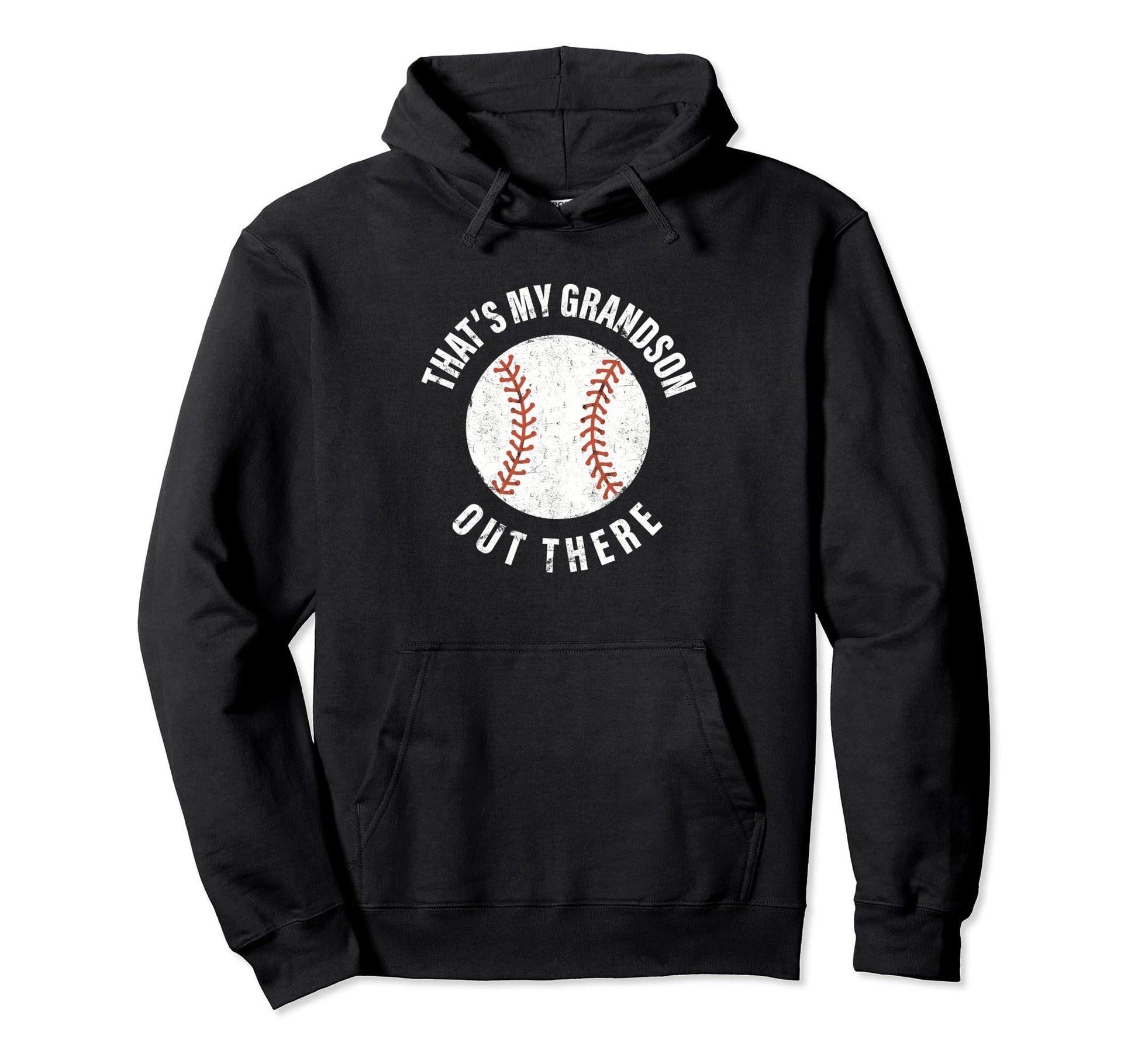 Thats My Grandson Out There Baseball Hoodie - Aesthetic Graphic Men Women - T-Shirt, Sweatshirt, Hoodie