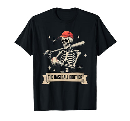Baseball Player Brother Fathers Day T-Shirt - Novelty Apparel Unisex - T-Shirt, Sweatshirt, Hoodie