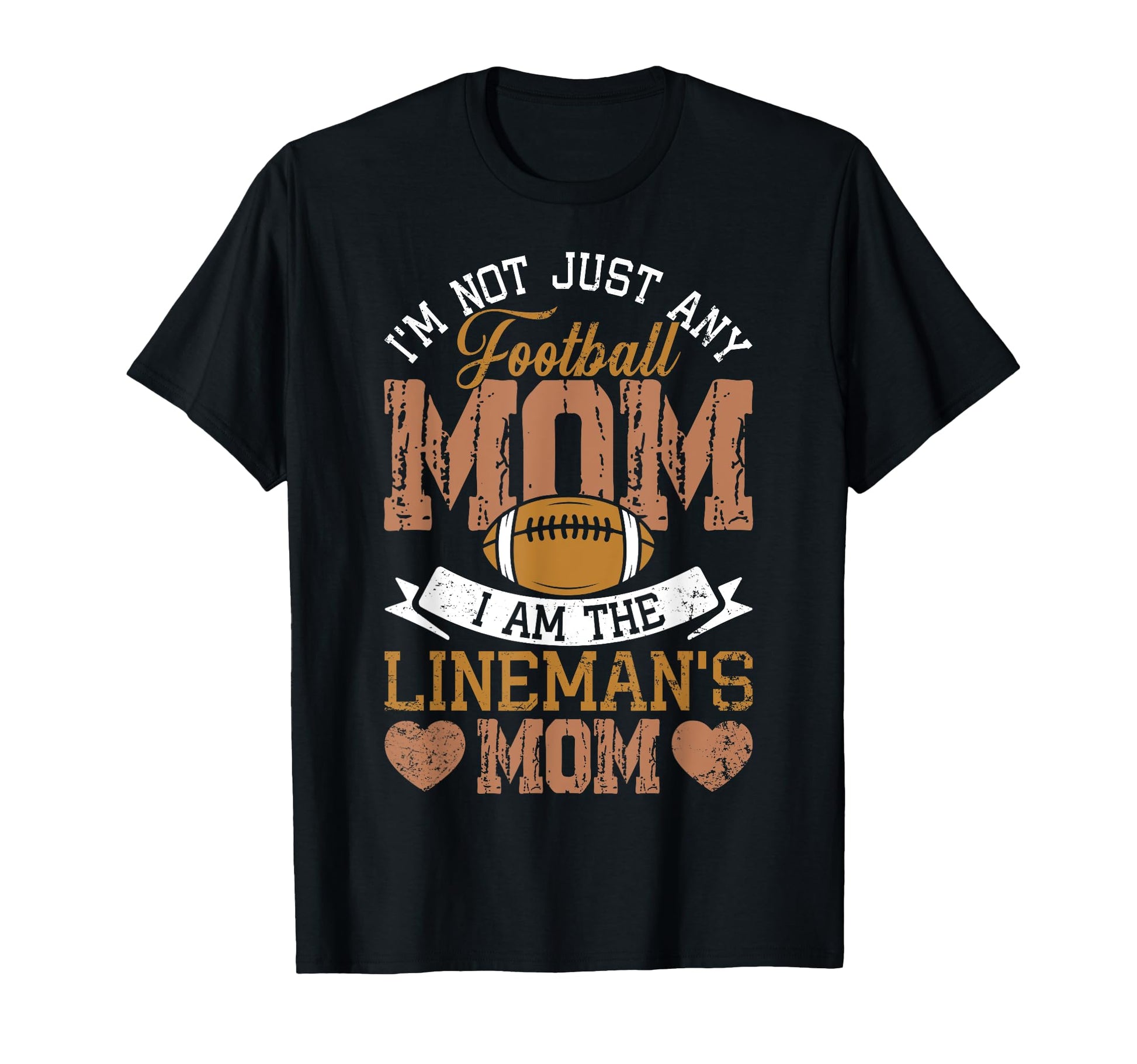 Football Mama Player Mom Linemans Mom T-Shirt - Aesthetic Graphic Unisex - T-Shirt, Sweatshirt, Hoodie