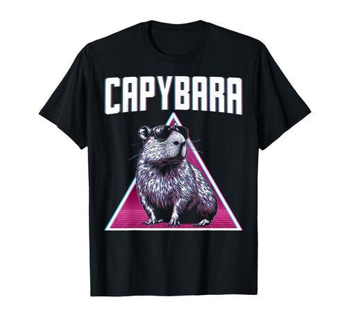 Capybara Capibara Sunglasses T-Shirt - Fun Novelty Design for Adults - T-Shirt, Sweatshirt, Hoodie