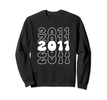 13 Year Old Groovy 13Th Birthday Sweatshirt - Trendy Graphic for Adults - T-Shirt, Sweatshirt, Hoodie