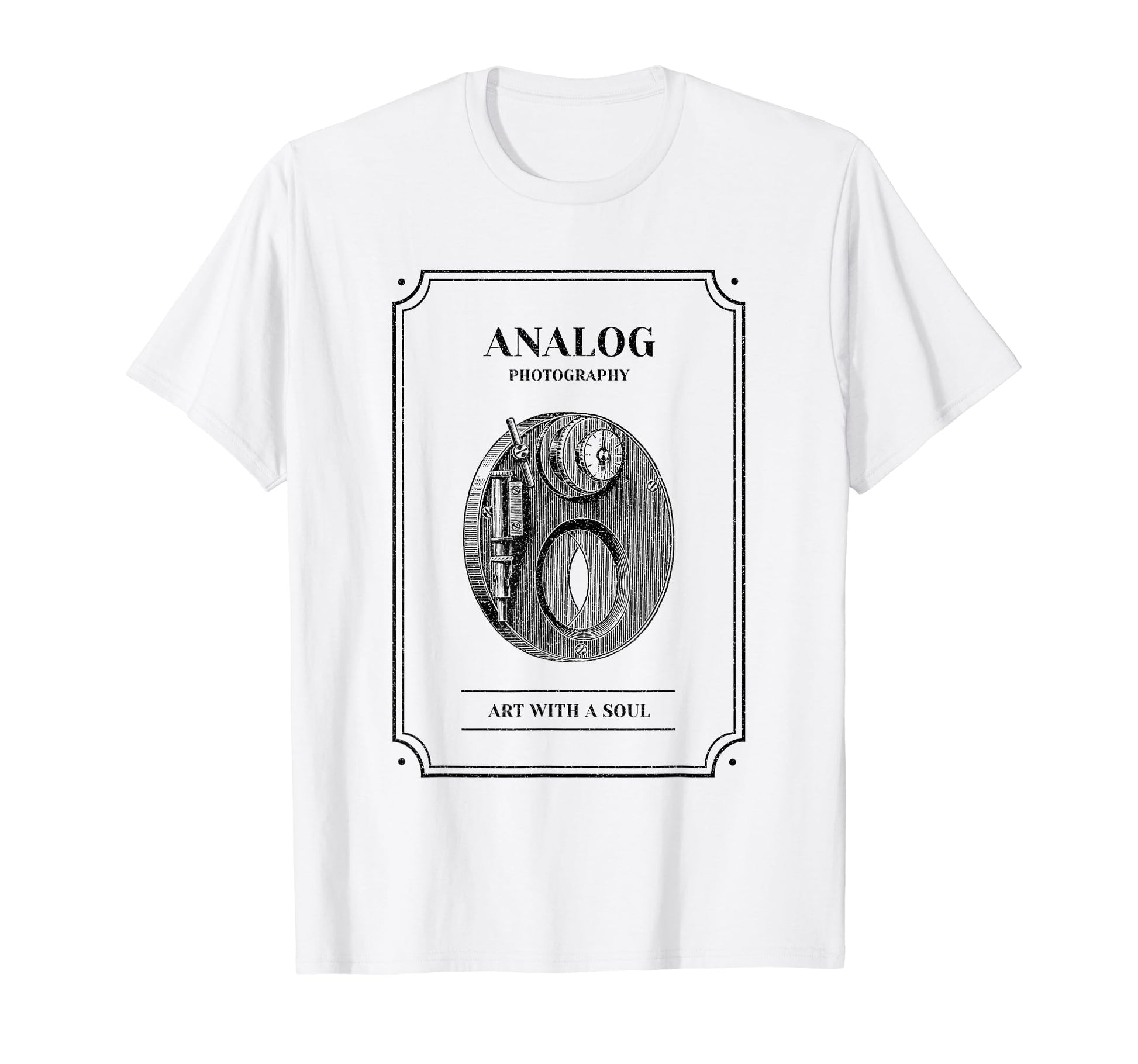 Analog Photography Art Soul Camera T-Shirt - Streetwear Style for Adults - T-Shirt, Sweatshirt, Hoodie