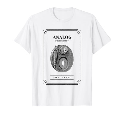 Analog Photography Art Soul Camera T-Shirt - Streetwear Style for Adults - T-Shirt, Sweatshirt, Hoodie
