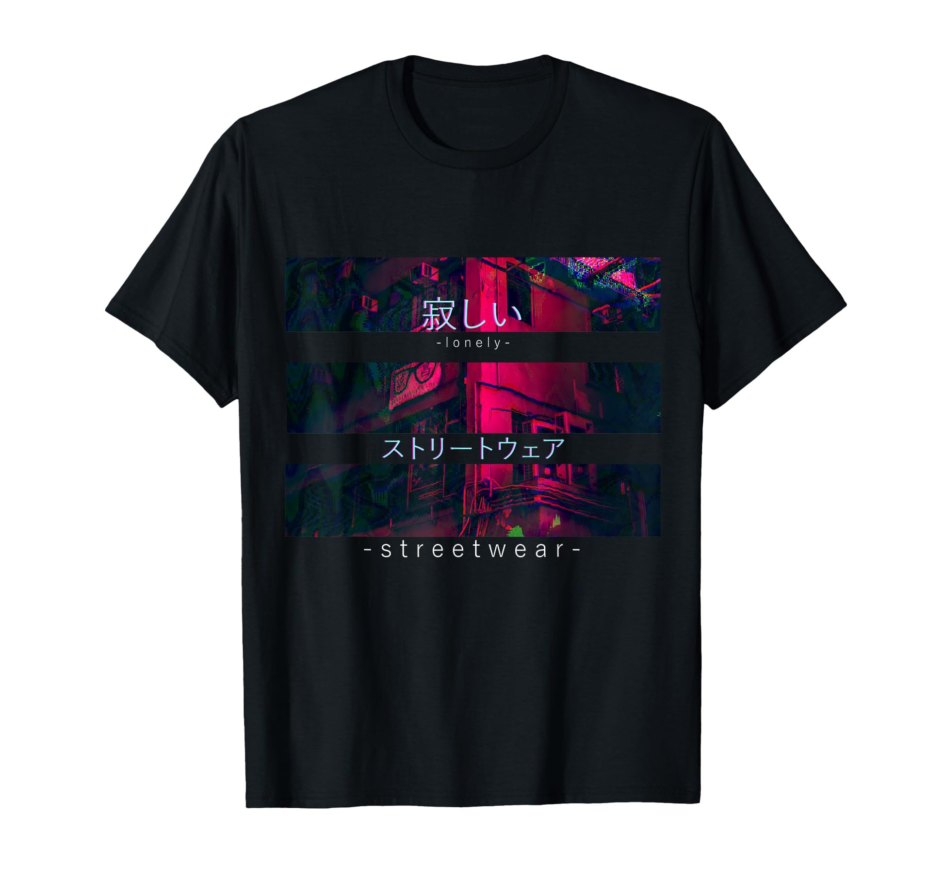 Japan Tokyo Lonely Streetwear T-Shirt - Casual Everyday Wear for Adults - T-Shirt, Sweatshirt, Hoodie
