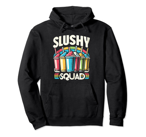 Slushy Squad Rainbow Hoodie - Trendy Graphic Men Women - T-Shirt, Sweatshirt, Hoodie