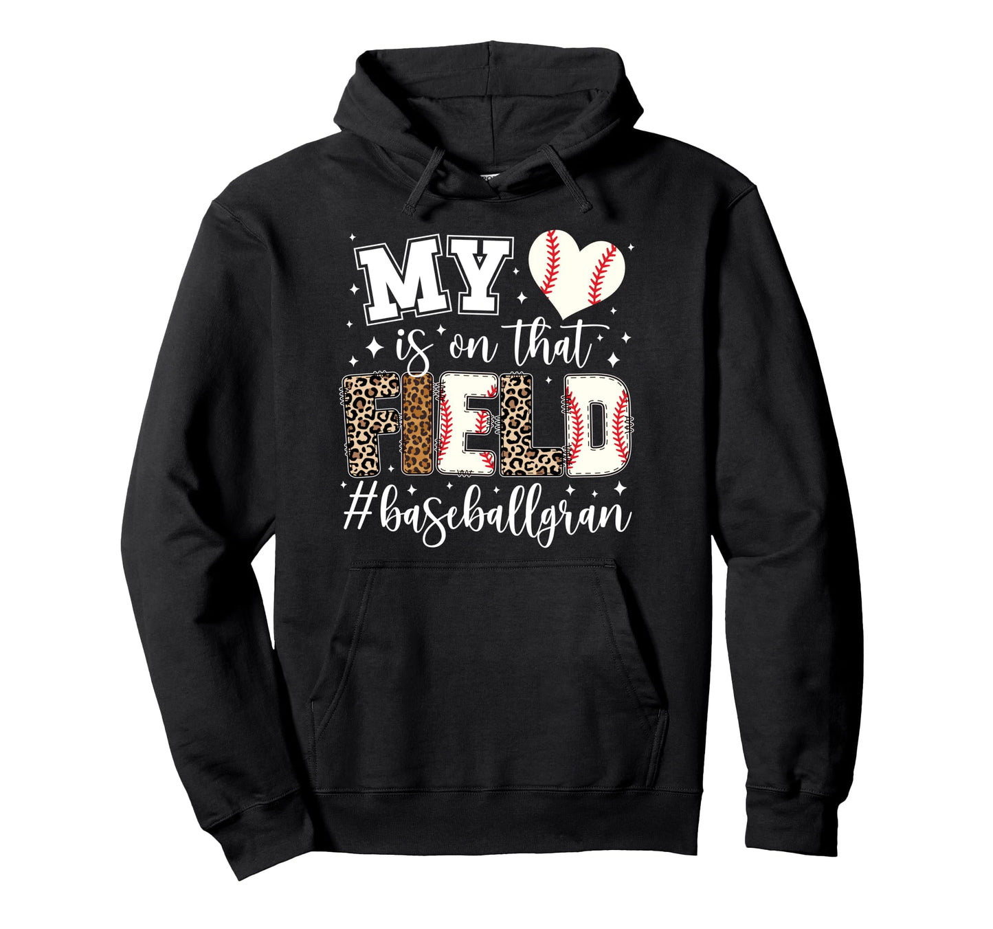That Field Baseball Gran Baseball Player Hoodie - Trendy Graphic Men Women - T-Shirt, Sweatshirt, Hoodie
