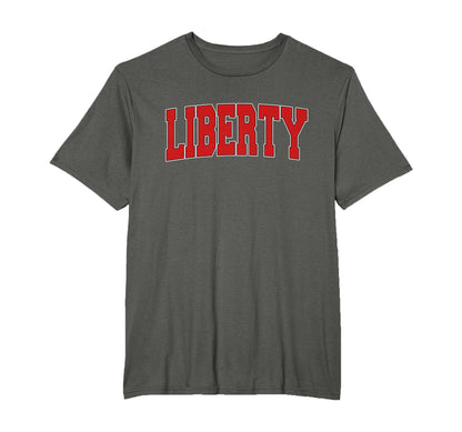 Liberty Ny New York Varsity Usa Sports T-Shirt - Graphic Print Unisex - T-Shirt, Sweatshirt, Hoodie