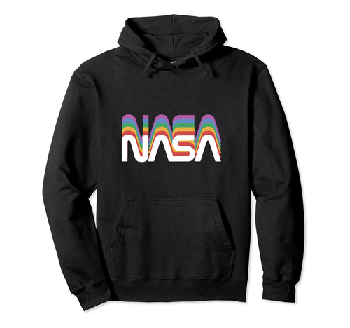 Nasa Worm Rainbow Nerdy Space Science Hoodie - Unique Graphic Men Women - T-Shirt, Sweatshirt, Hoodie