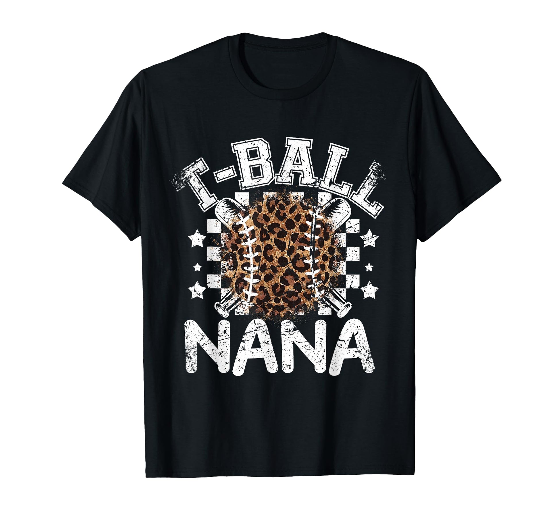 T Ball Teeball Nana Leopard Cheetah T-Shirt - Fun Novelty Design Unisex - T-Shirt, Sweatshirt, Hoodie