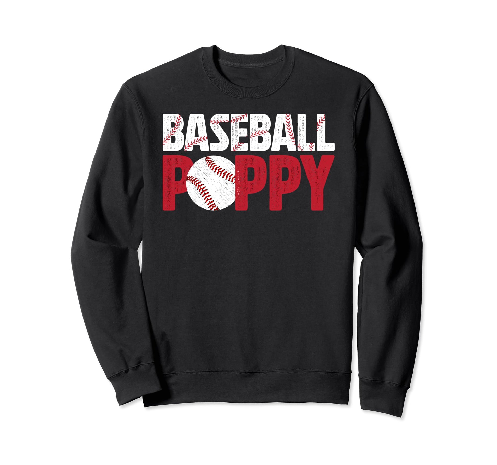 Baseball Poppy Baseball Player Poppy Sweatshirt - Streetwear Style Unisex - T-Shirt, Sweatshirt, Hoodie