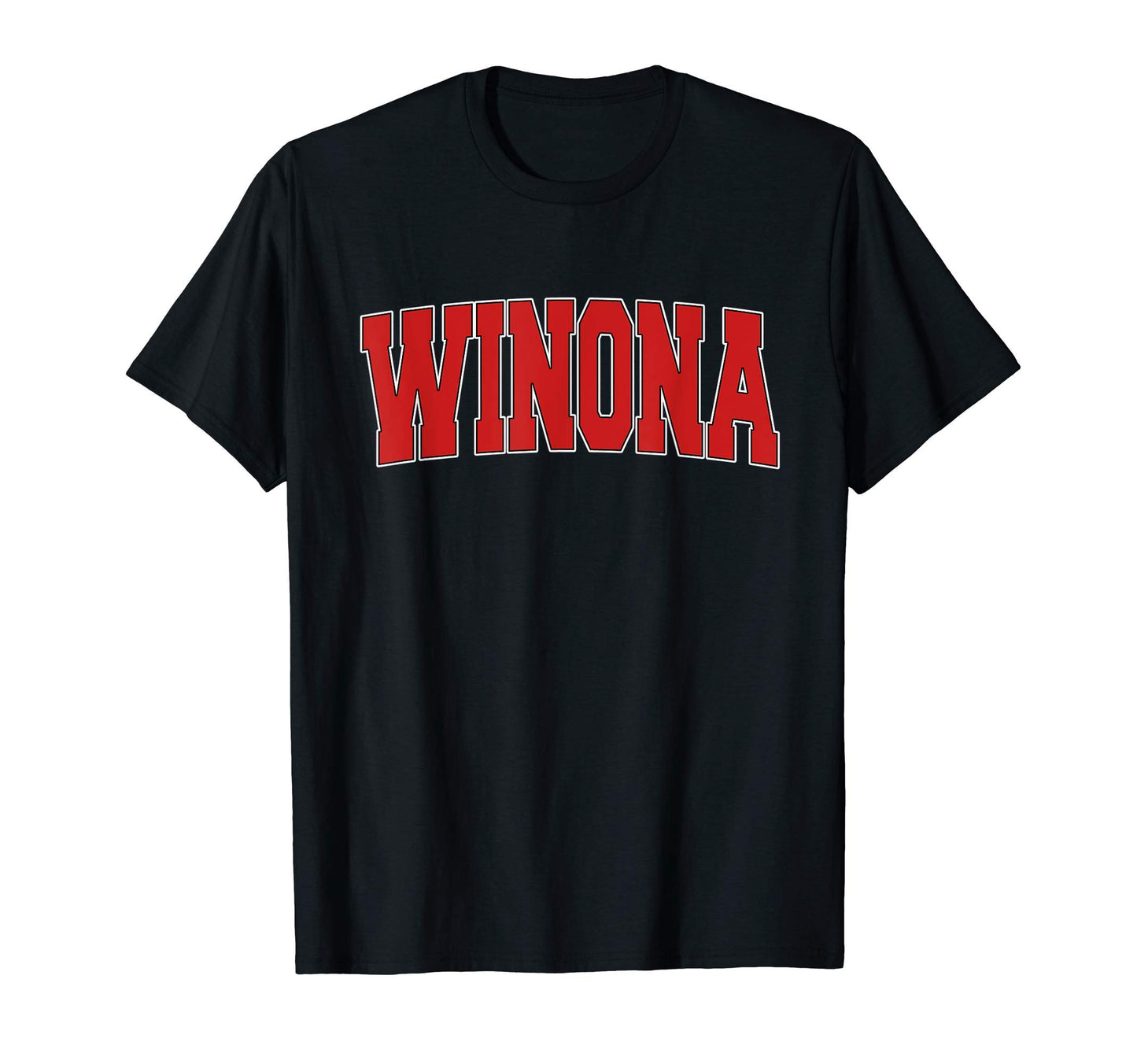 Winona Ms Mississippi Varsity Usa T-Shirt - Minimalist Print Men Women - T-Shirt, Sweatshirt, Hoodie