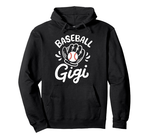 Baseball Gigi Grandma Hoodie - Graphic Print Unisex - T-Shirt, Sweatshirt, Hoodie