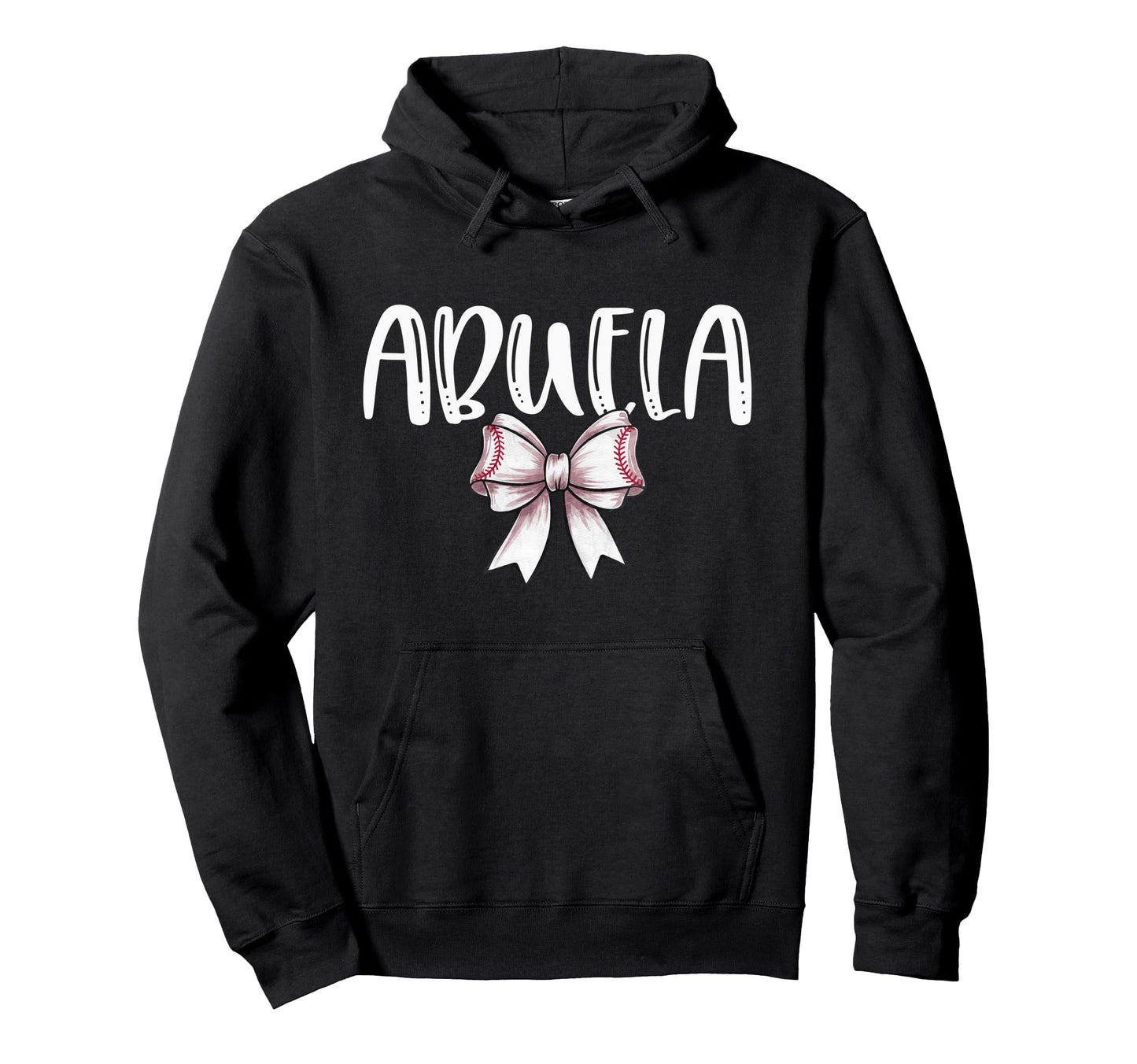 Coquette Baseball Abuela Spirit Hoodie - Casual Everyday Wear for Adults - T-Shirt, Sweatshirt, Hoodie