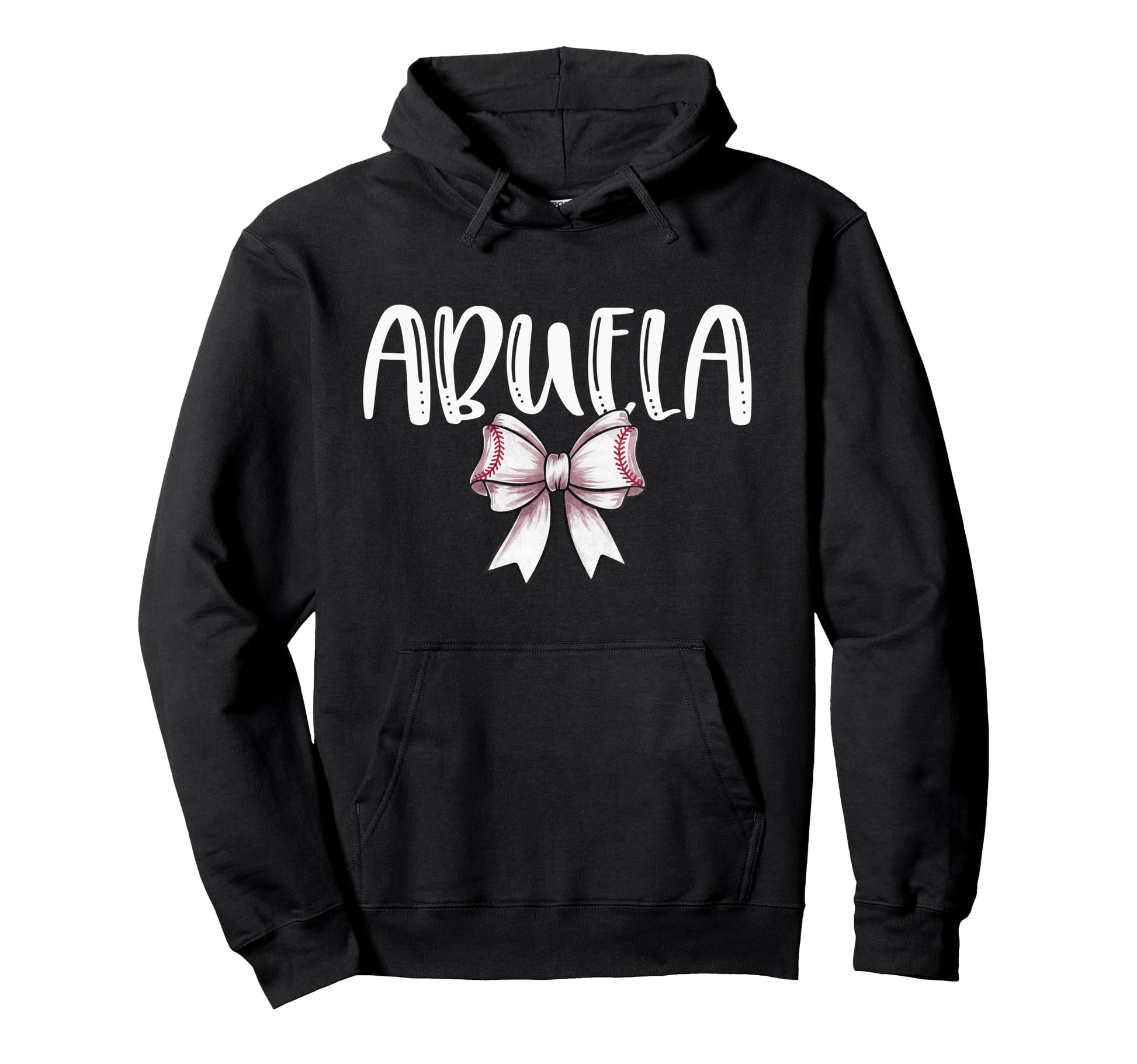 Coquette Baseball Abuela Spirit Hoodie - Casual Everyday Wear for Adults - T-Shirt, Sweatshirt, Hoodie