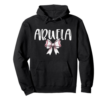 Coquette Baseball Abuela Spirit Hoodie - Casual Everyday Wear for Adults - T-Shirt, Sweatshirt, Hoodie