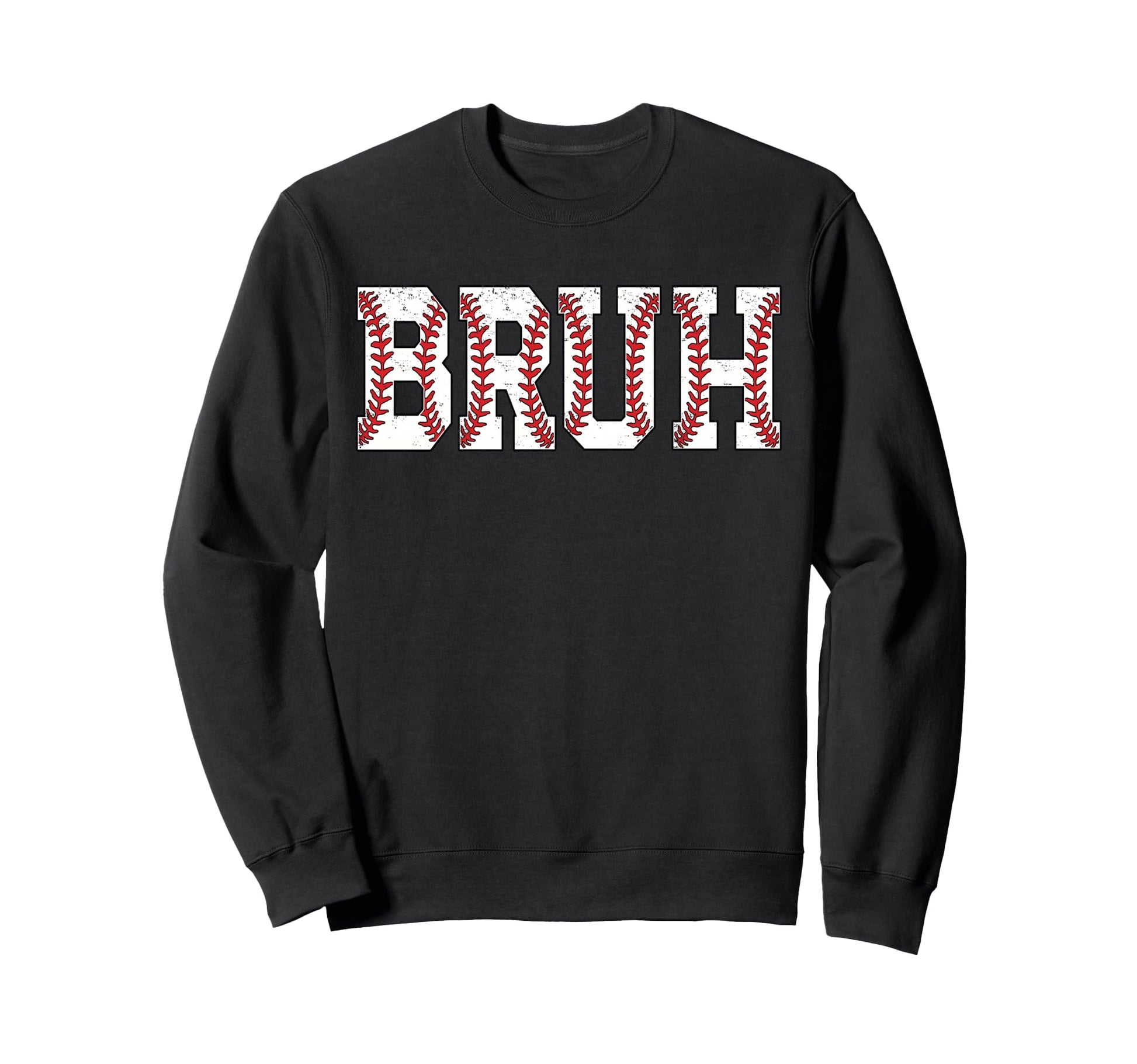 Bruh Meme Funny Baseball Brother Sweatshirt - Custom Art Print for Adults - T-Shirt, Sweatshirt, Hoodie