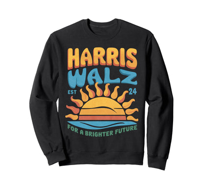 Harriz Walz 2024 President T-Shirt - Casual Everyday Wear Men Women - T-Shirt, Sweatshirt, Hoodie