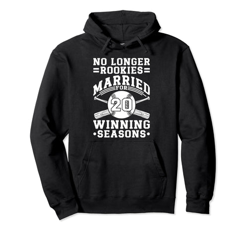 20Th Wedding Anniversary Baseball Hoodie - Custom Art Print for Adults - T-Shirt, Sweatshirt, Hoodie