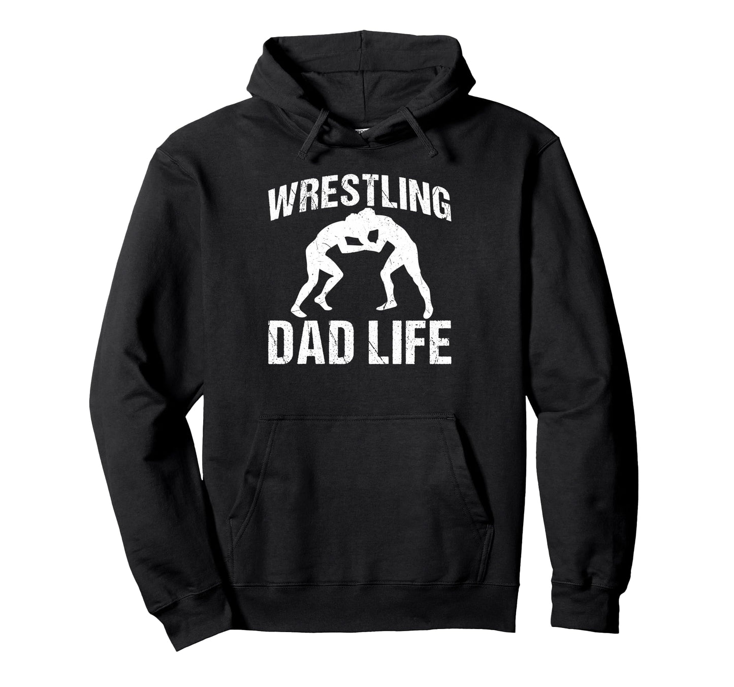 Wrestling Dad Life Game Day Sports Dad Hoodie - Graphic Print for Adults - T-Shirt, Sweatshirt, Hoodie