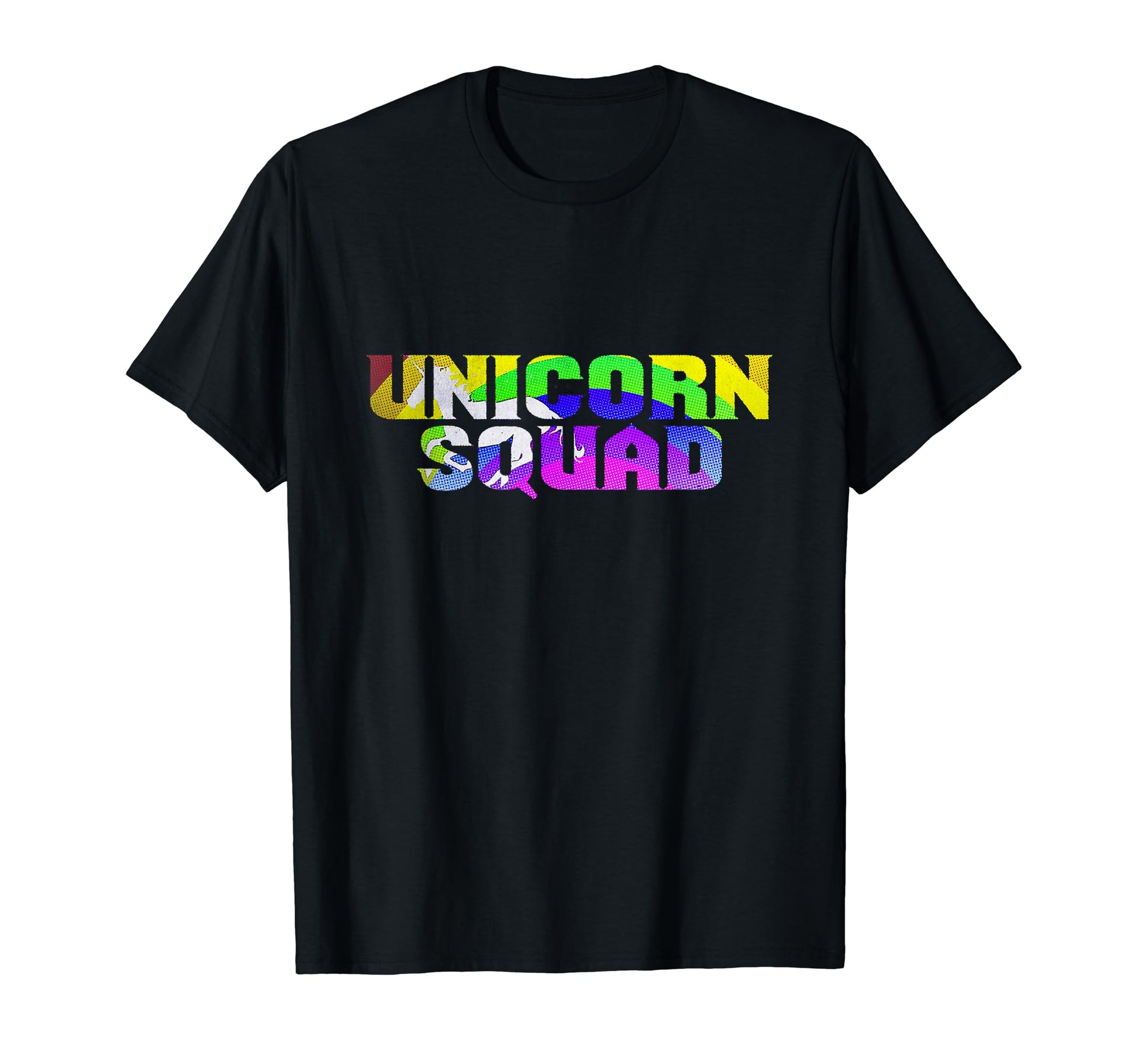 Unicorn Squad Rainbow Unicorns Lover T-Shirt - Graphic Print for Adults - T-Shirt, Sweatshirt, Hoodie