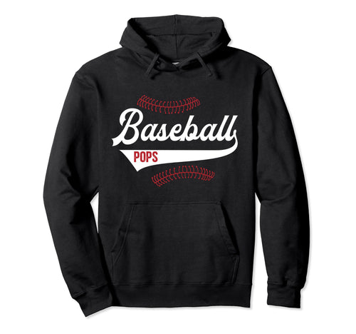 Baseball Pops Baseball Player Pops Hoodie - Trendy Graphic Unisex - T-Shirt, Sweatshirt, Hoodie