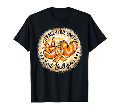 Unity Day Peace Love Unity Orange Anti T-Shirt - Streetwear Style Unisex - T-Shirt, Sweatshirt, Hoodie