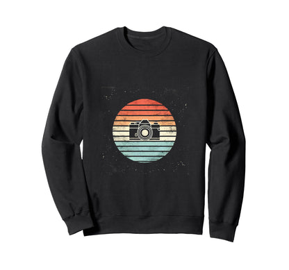 Camera Sweatshirt - Casual Everyday Wear Unisex - T-Shirt, Sweatshirt, Hoodie