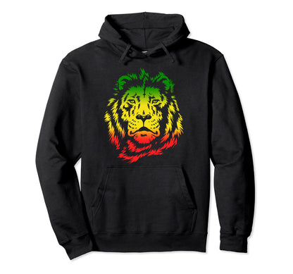 Jamaica Reggae Music Rasta Pride Peace Love Hoodie - Trendy Graphic Unisex - T-Shirt, Sweatshirt, Hoodie