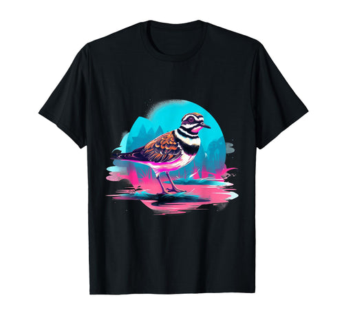 Vaporwave Aesthetic Killdeer T-Shirt - Streetwear Style Unisex - T-Shirt, Sweatshirt, Hoodie