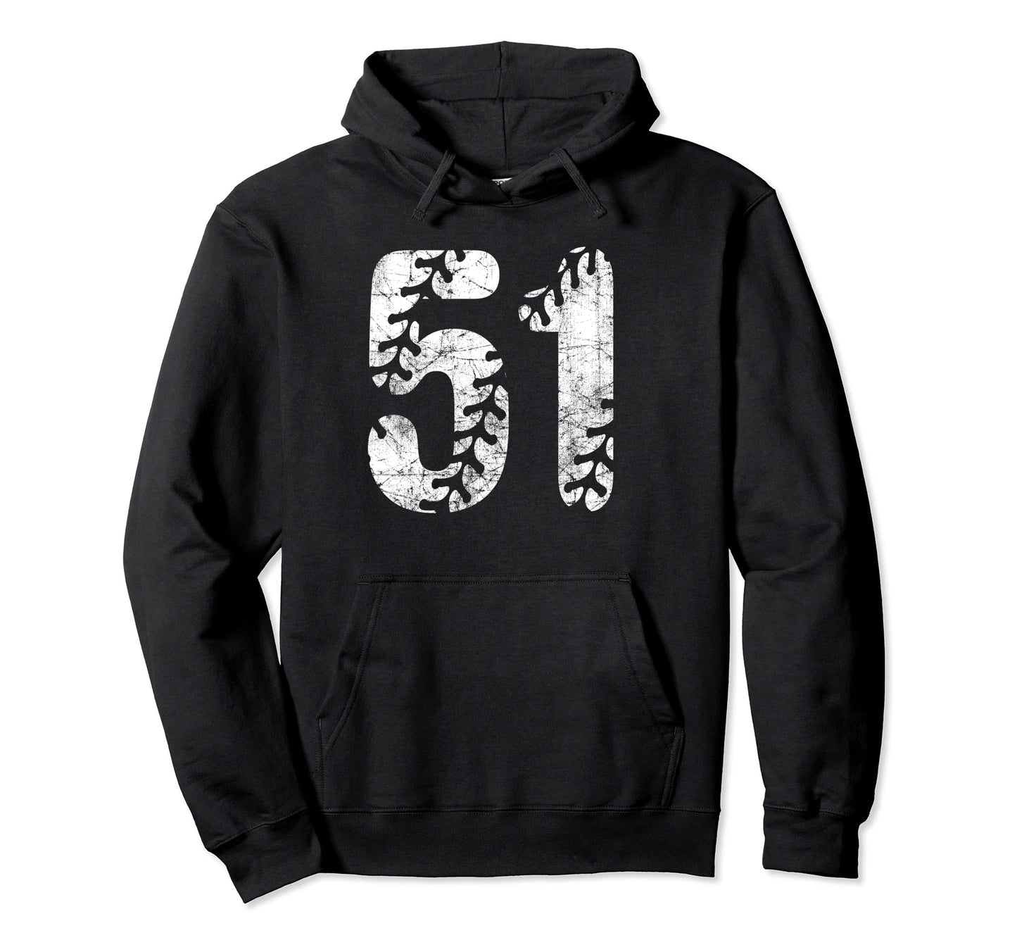 Baseball Softball Mom 51 Number 51 Hoodie - Aesthetic Graphic Men Women - T-Shirt, Sweatshirt, Hoodie