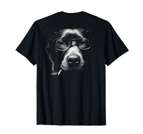 American Pitbull Pipe Glasses Grunge T-Shirt - Streetwear Style for Adults - T-Shirt, Sweatshirt, Hoodie