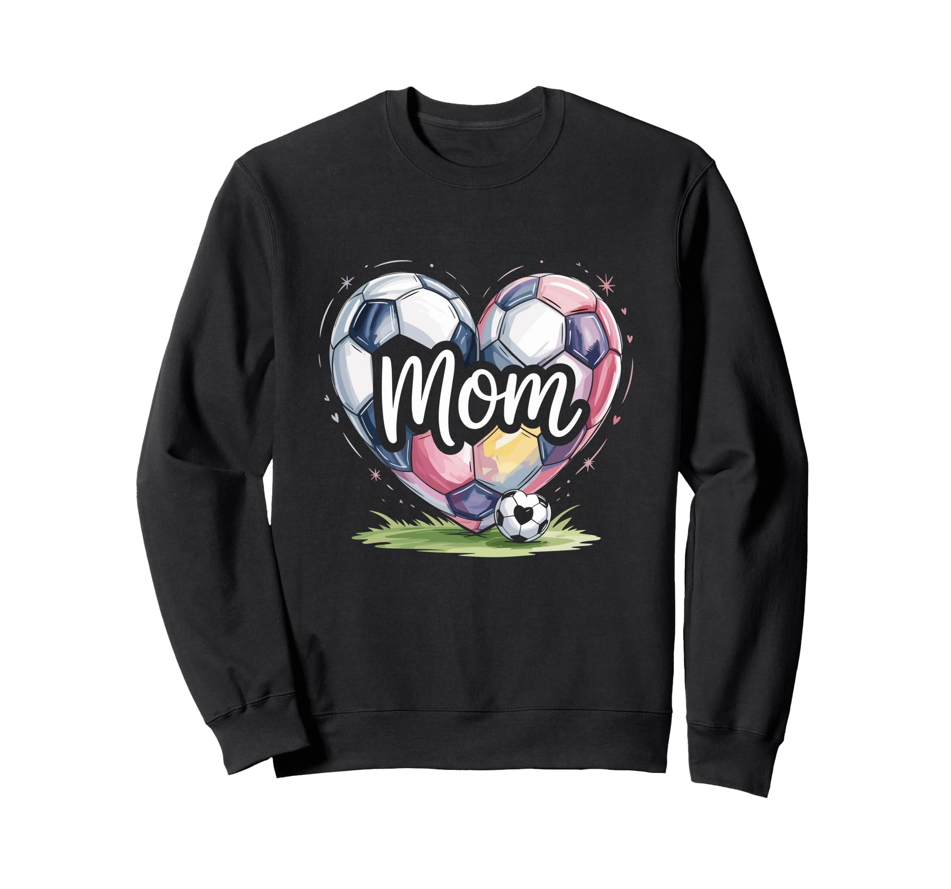 Game Day Team Sports Heart Mothers Day Sweatshirt - Unique Graphic Unisex - T-Shirt, Sweatshirt, Hoodie