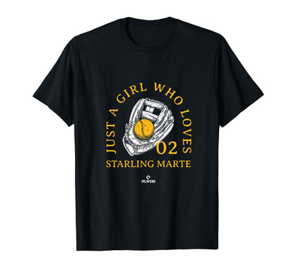 Who Loves Starling Marte New York T-Shirt - Graphic Print Unisex - T-Shirt, Sweatshirt, Hoodie