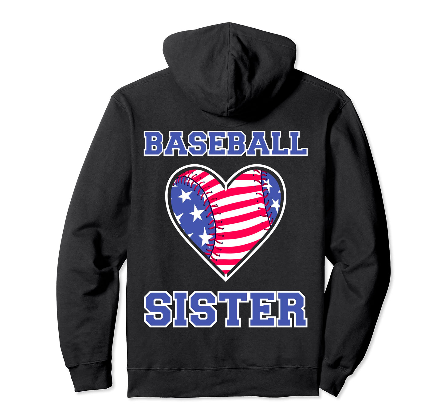 American Flag Patriotic Game Day Hoodie - Casual Everyday Wear Men Women - T-Shirt, Sweatshirt, Hoodie