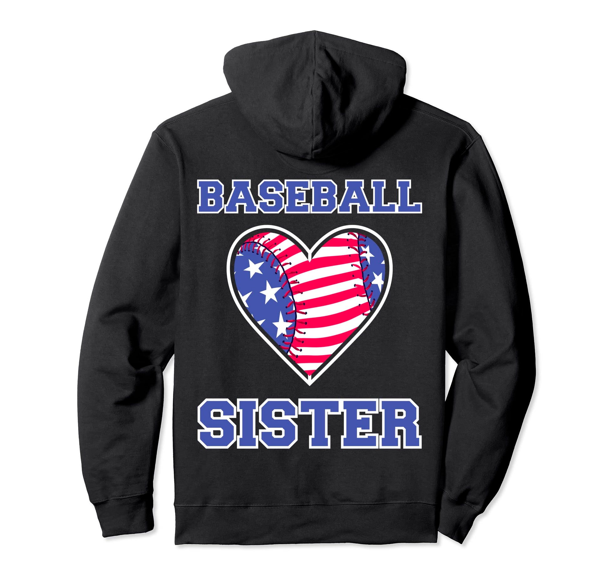 American Flag Patriotic Game Day Hoodie - Casual Everyday Wear Men Women - T-Shirt, Sweatshirt, Hoodie