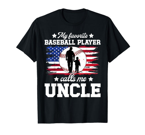 Proud Baseball Uncle Baseball Player T-Shirt - Streetwear Style for Adults - T-Shirt, Sweatshirt, Hoodie