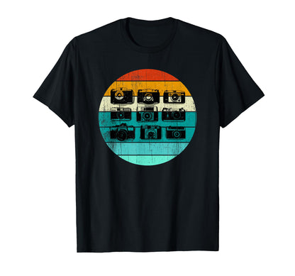 Camera Photography Gift Photographer T-Shirt - Novelty Apparel for Adults - T-Shirt, Sweatshirt, Hoodie